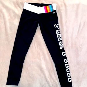 Victoria Secret Pink Yoga Leggings -Size M